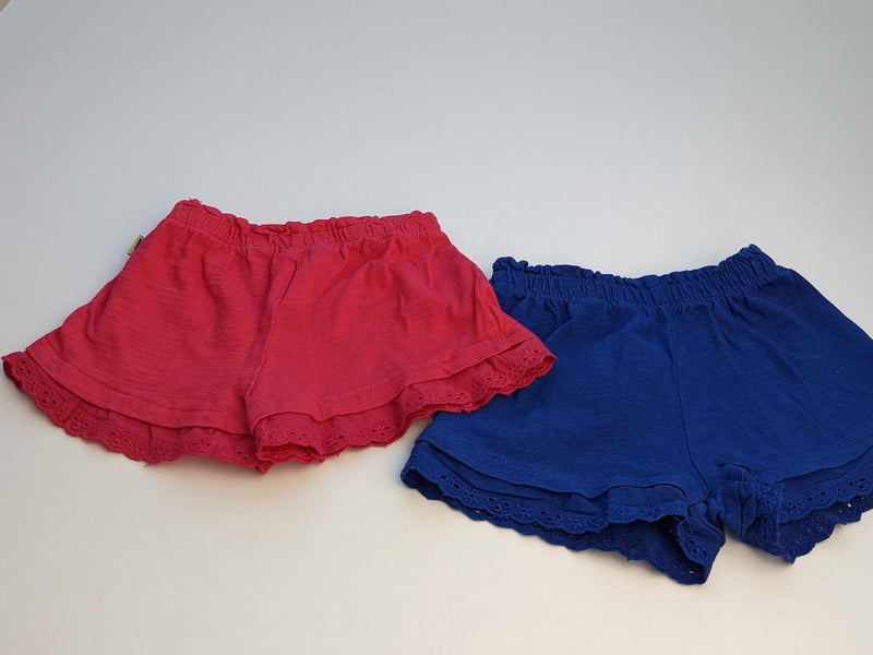 2er Set kurze Stoffhosen - Lemon Beret Gr.68