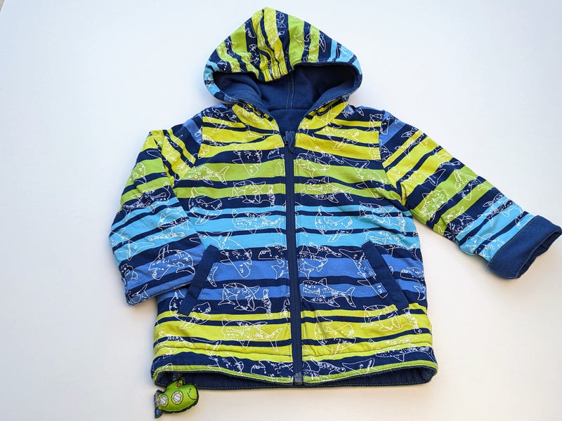 Weiche Wendejacke wattiert - Sigikid Gr.74