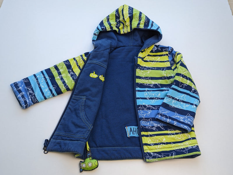 Weiche Wendejacke wattiert - Sigikid Gr.74
