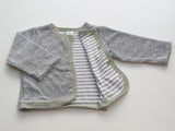 Dünne wattierte Nickijacke - Topomini Gr.62/68