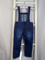 Latzhose Herz - Billieblush, Gr.98/104