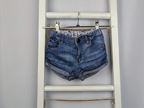 Kurze Jeansshorts - H&M, Gr.80