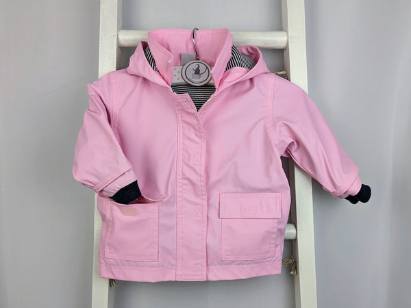 Regenjacke Rosa - Petit Bateau, Gr.62/68