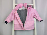 Regenjacke Rosa - Petit Bateau, Gr.62/68