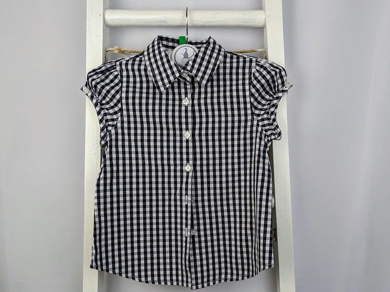 Bluse kurzarm - Benetton, Gr.104/110