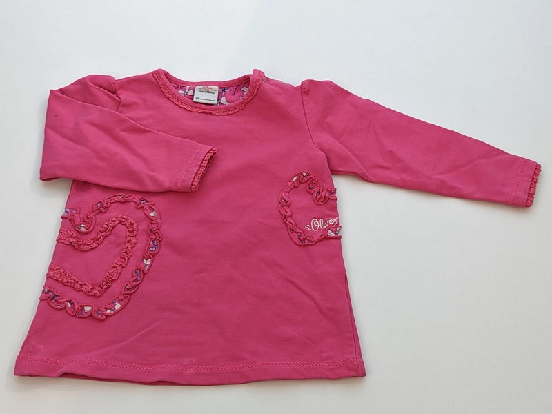 Fundgrube: Sweatshirt Herzchen - S.Oliver, Gr.74