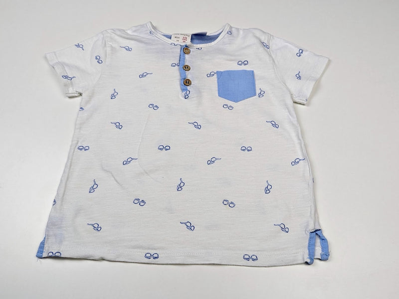 T- Shirt Brillen - Zara BabyBoy, Gr.92