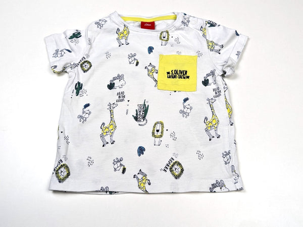 T-Shirt Safari Crew- S.Oliver, Gr.74/80