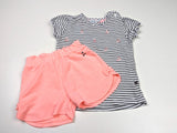 Sommer Outfit: T-Shirt mit Kirschen und passende Shorts - Feetje, Gr.80