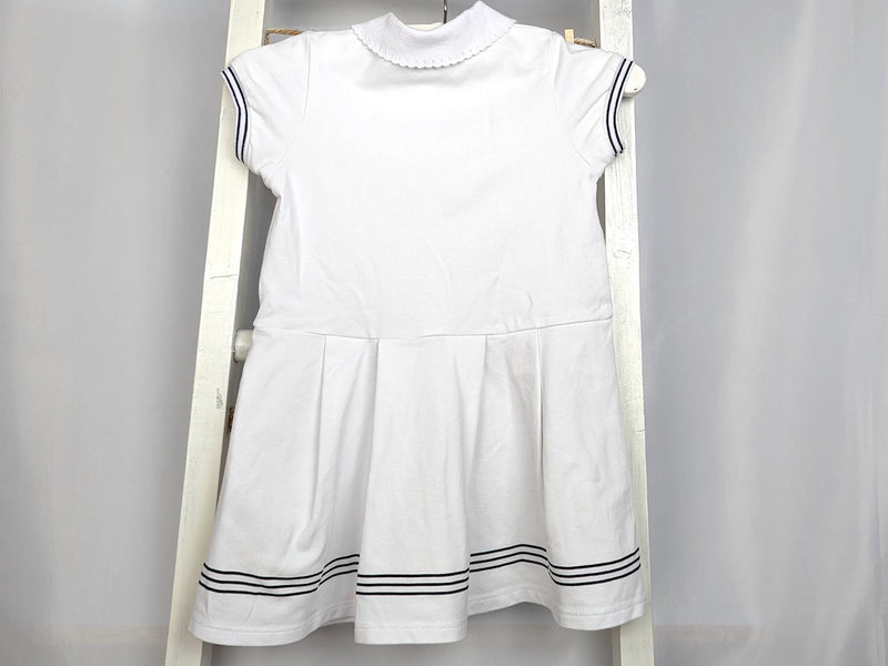Sportliches Stoffkleid mit Kragen - Jacadi, Gr.104