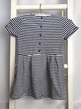 Jersey Kleid gestreift - Tommy Hilfiger, Gr.98
