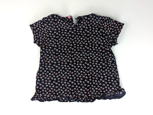 T-Shirt mit kleinen Blumen  - Steiff, Gr.68
