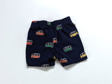 Kurze Stoffhose mit Autos und Eingrifftaschen - Baby Gap, Gr.86/92