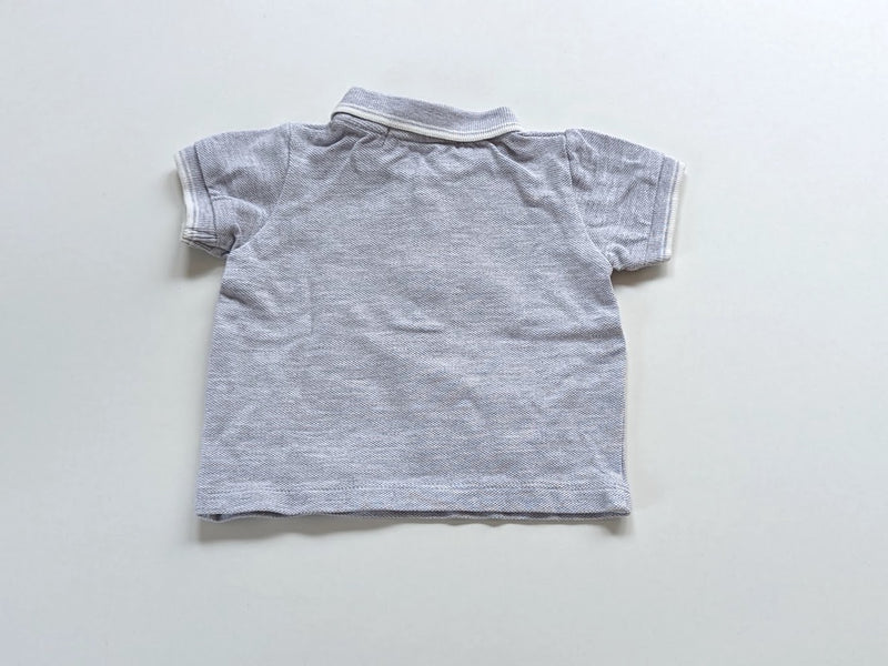 Poloshirt kurzarm - Petit Bateau, Gr.56/62