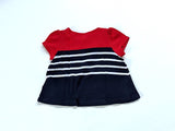 T-Shirt mit goldenen Knöpfen- Petit Bateau, Gr.62