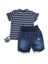 T-Shirt Wikinger und Shorts - Sigikid, Junge Gr.80/86