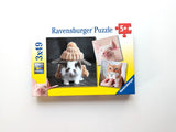 Puzzle 3x49, Witzige Tierportraits - Ravensburger, Ab 5 Jahre