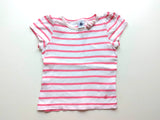 T-Shirt mit kleiner Schleife - Petit Bateau, Gr.86/92
