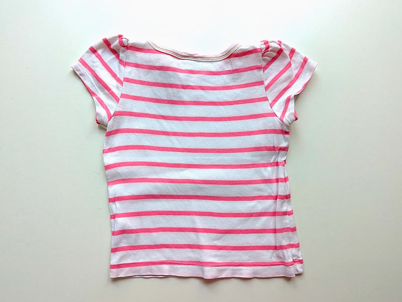 T-Shirt mit kleiner Schleife - Petit Bateau, Gr.86/92
