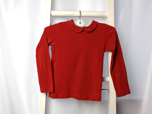 Langarmshirt mit Rundkragen - Petit Bateau, Gr.104