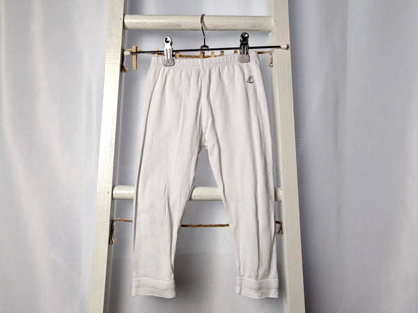 Leggings weiß  - Petit Bateau, Gr.80