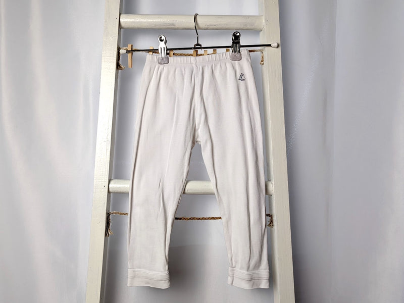 Leggings weiß  - Petit Bateau, Gr.80