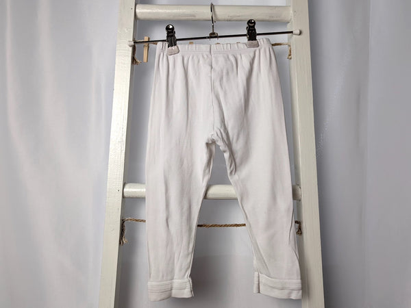 Leggings weiß  - Petit Bateau, Gr.80