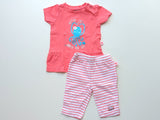 Outfit kleine Krake: T-Shirt mit 7/8 Leggings - Blue Seven, Gr.56