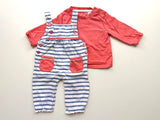 Outfit Frühjahr/Sommer: Langarmshirt mit Strampler - Bob der Bär, Gr.56