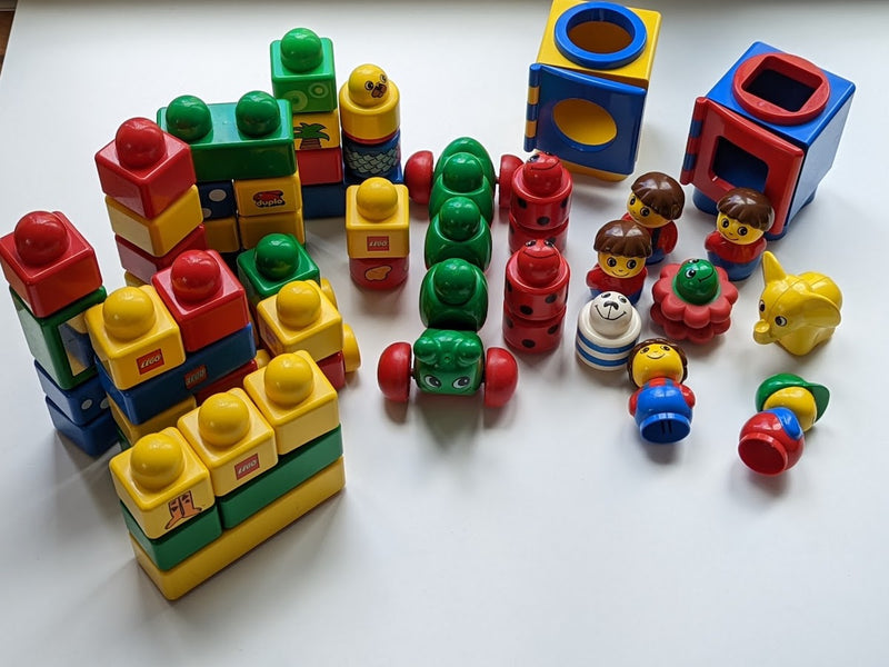 Bausteine, 49Teile - Primo Lego Duplo, ab 12 Monate
