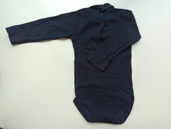 Dünnes Bodyshirt Rollkragen- Petit Bateau Gr.74/80