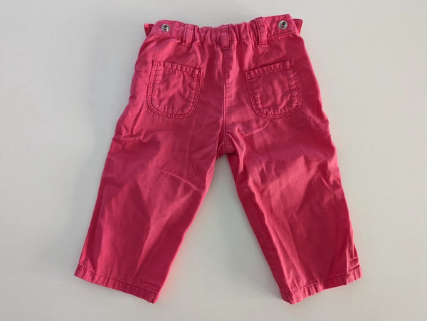Dünne Stoffhose pink - Petit Bateau, Gr.62