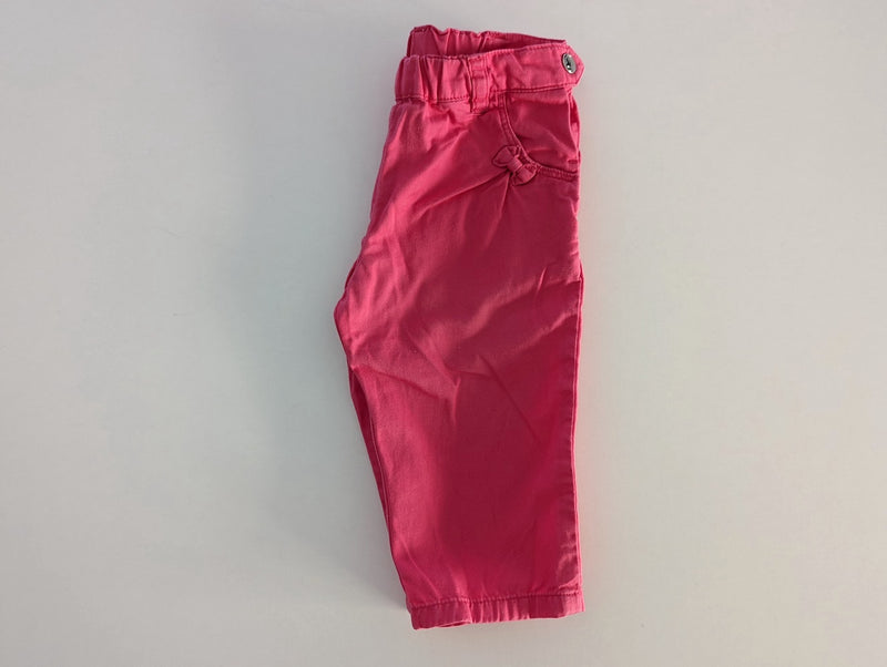 Dünne Stoffhose pink - Petit Bateau, Gr.62