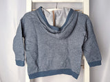 Dünner Strickpullover mit Kapuze, Organic - Santa Pure, Junge Gr.92/98