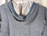 Dünner Strickpullover mit Kapuze, Organic - Santa Pure, Junge Gr.92/98
