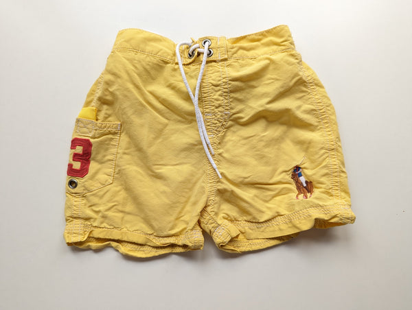 Badehose mit Netz, gelb - Ralph Lauren, Gr.80/86