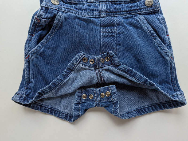 Schicke Jeans-Latzhose kurz - Ralph Lauren, Gr. 62/68