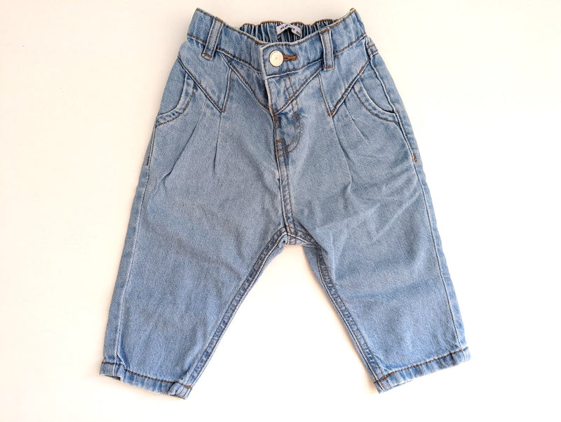 *Neuwertig* Hose aus weichem Jeansstoff - Reserved, Gr.80