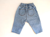 *Neuwertig* Hose aus weichem Jeansstoff - Reserved, Gr.80