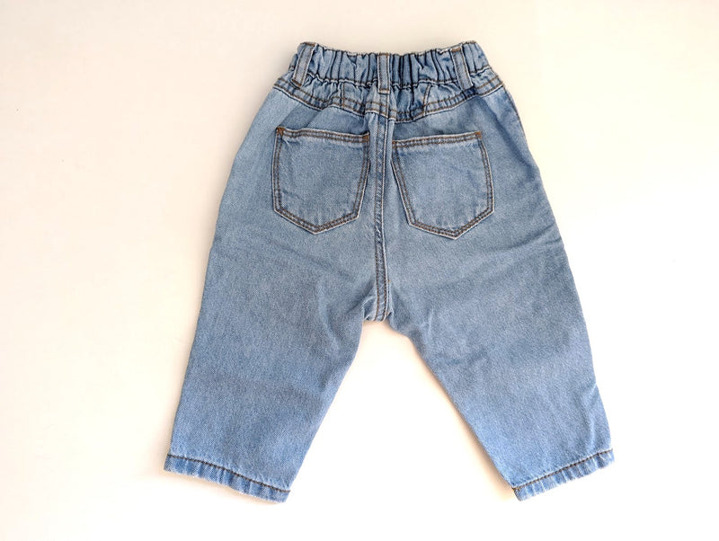 *Neuwertig* Hose aus weichem Jeansstoff - Reserved, Gr.80