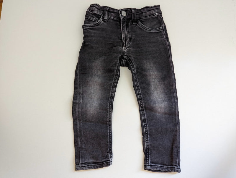 Weiche Jeans, schwarz - H&M, Gr.98