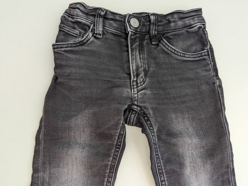 Weiche Jeans, schwarz - H&M, Gr.98