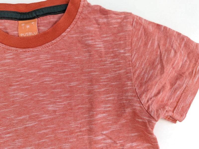 T-Shirt, rot meliert - Pusblu, Gr.104