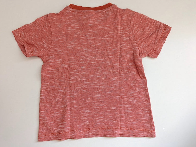 T-Shirt, rot meliert - Pusblu, Gr.104