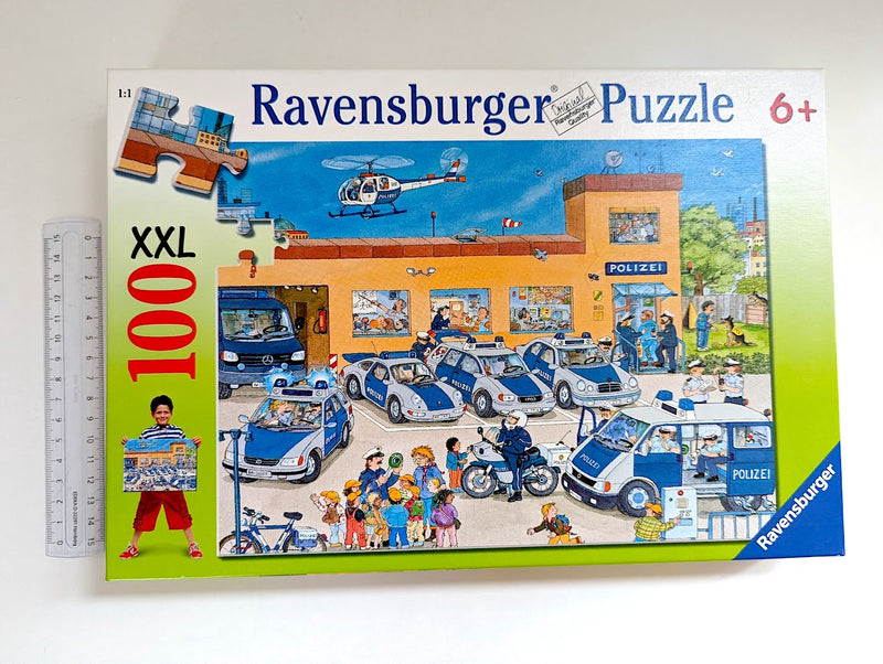 *Neuwertig* Puzzle 100XXL, Polizeirevier - Ravensburger, Ab 6 Jahre