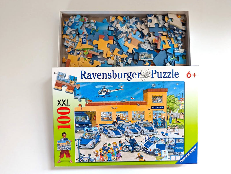 *Neuwertig* Puzzle 100XXL, Polizeirevier - Ravensburger, Ab 6 Jahre