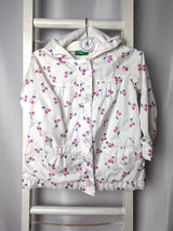 Dünne Jacke mit Kapuze - United Colors of Benetton, Mädchen Gr.104