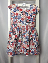 Sommerkleid mit Blumen - Tommy Hilfiger, Gr.116