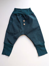 Weiche Softshellhose mit weichen Bündchen - Handmade, UnisexGr.80/86