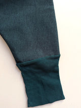 Weiche Softshellhose mit weichen Bündchen - Handmade, UnisexGr.80/86